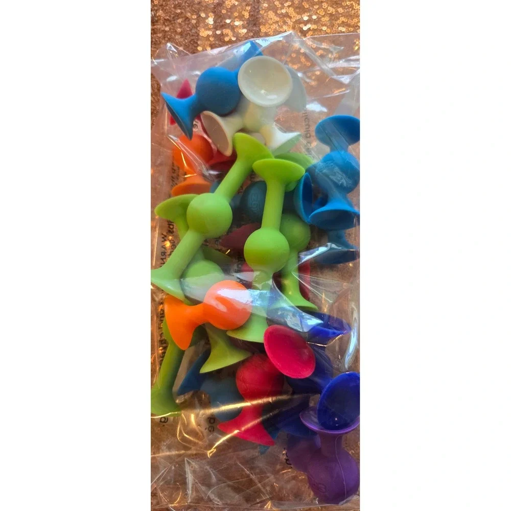 Mushie Stacking Cups Rainbow‎ Nesting Toy Suction Cup Toys Kids Toddler Silicone